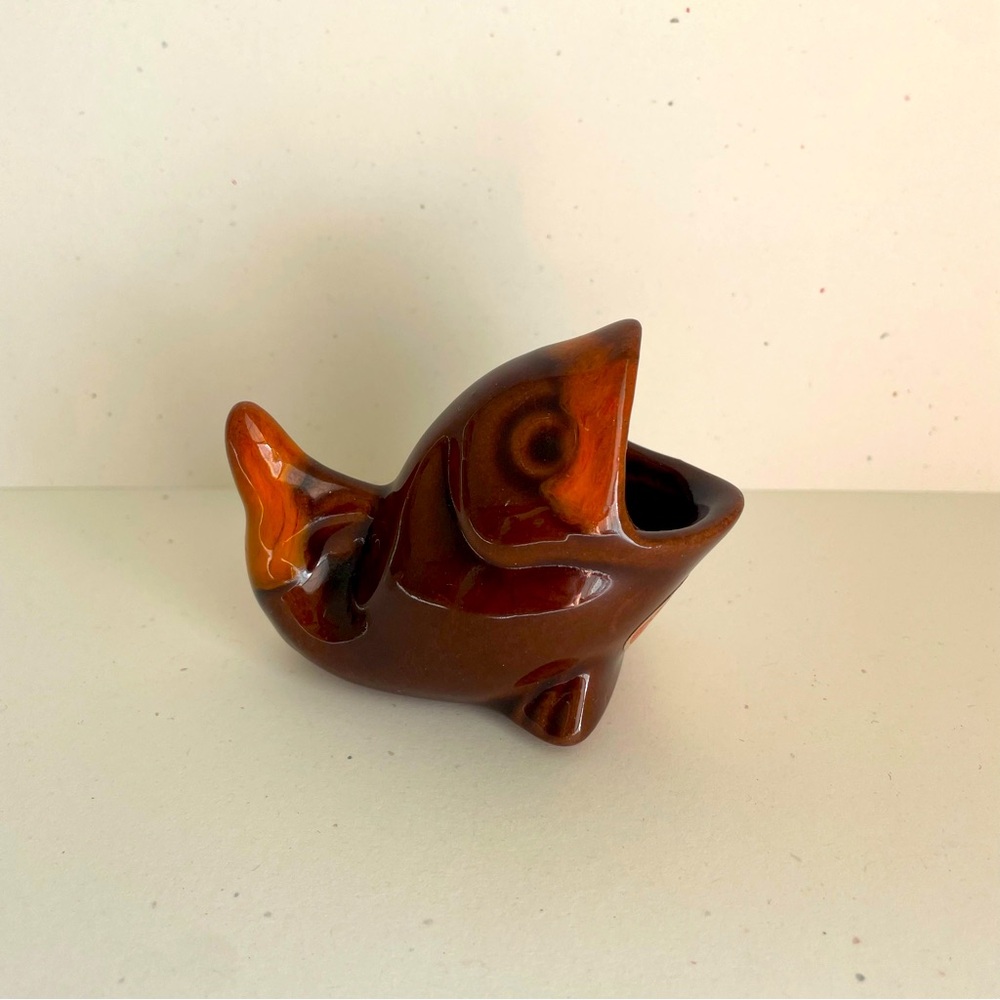 Small Ceramic Fish Ash Tray